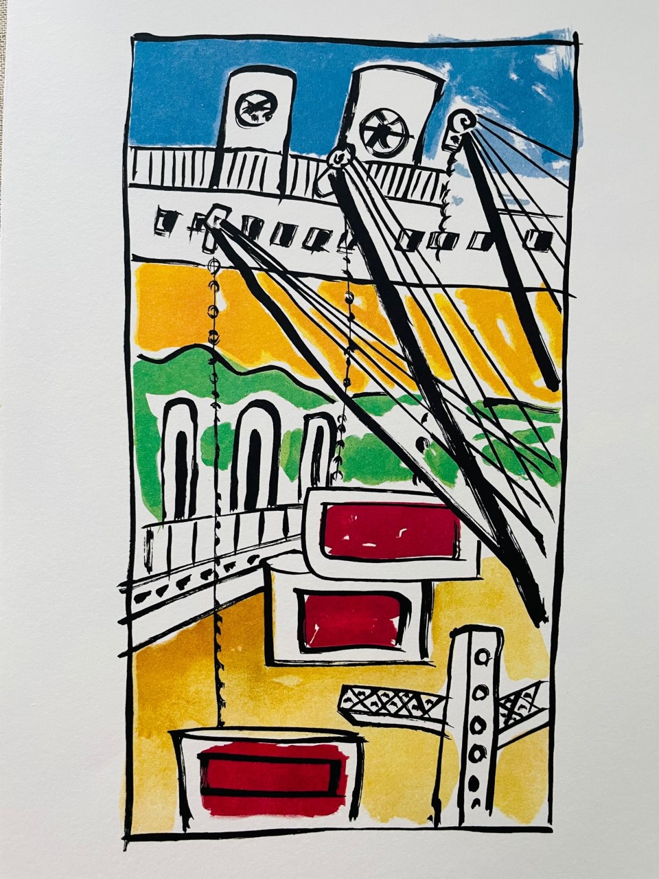 Le Port - Fernand Leger – Image 1