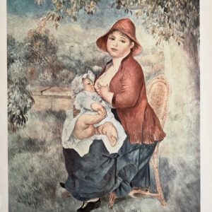 Madame Renoir avec Son Fils Pierre - Pierre-Auguste Renoir