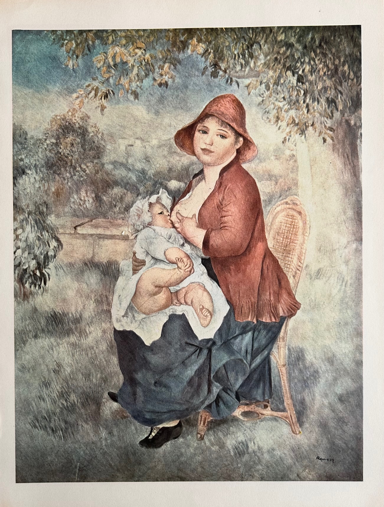Madame Renoir avec Son Fils Pierre - Pierre-Auguste Renoir – Image 1