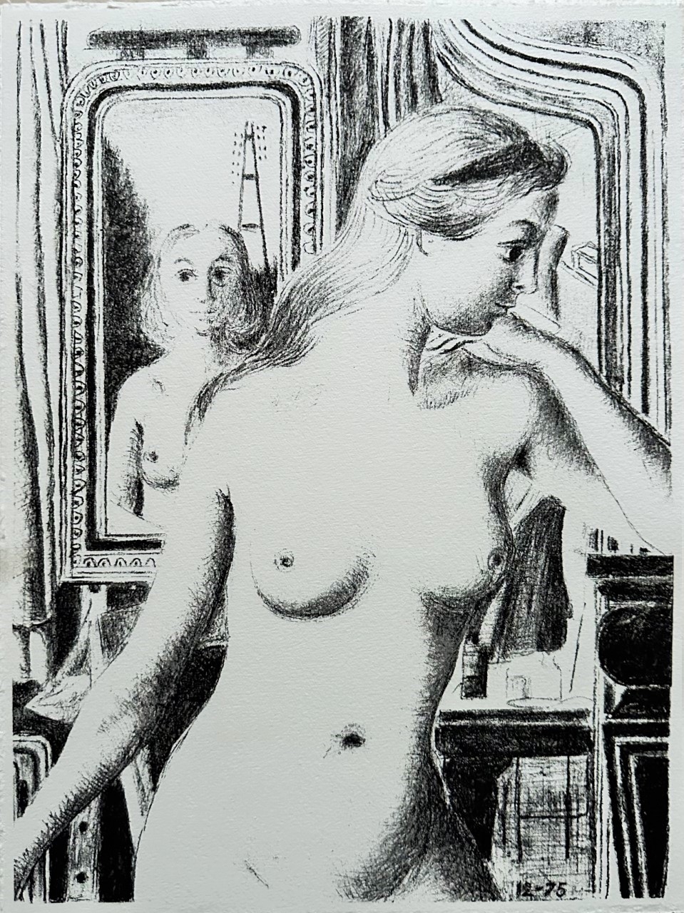 Reflet 12-75 - Paul Delvaux – Image 1