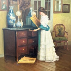 Femme en Intérieur - Ecole Française Xxe