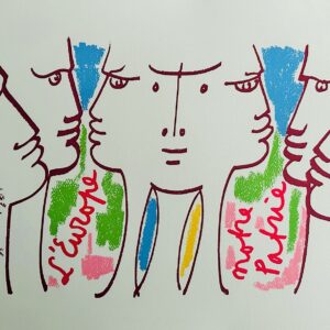 L'europe Notre Patrie - Planche 2 1961 - Jean Cocteau