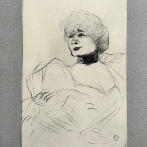 Mademoiselle Marcelle Lender , Actrice du Theatre des Varietes - Toulouse-Lautrec Henri De