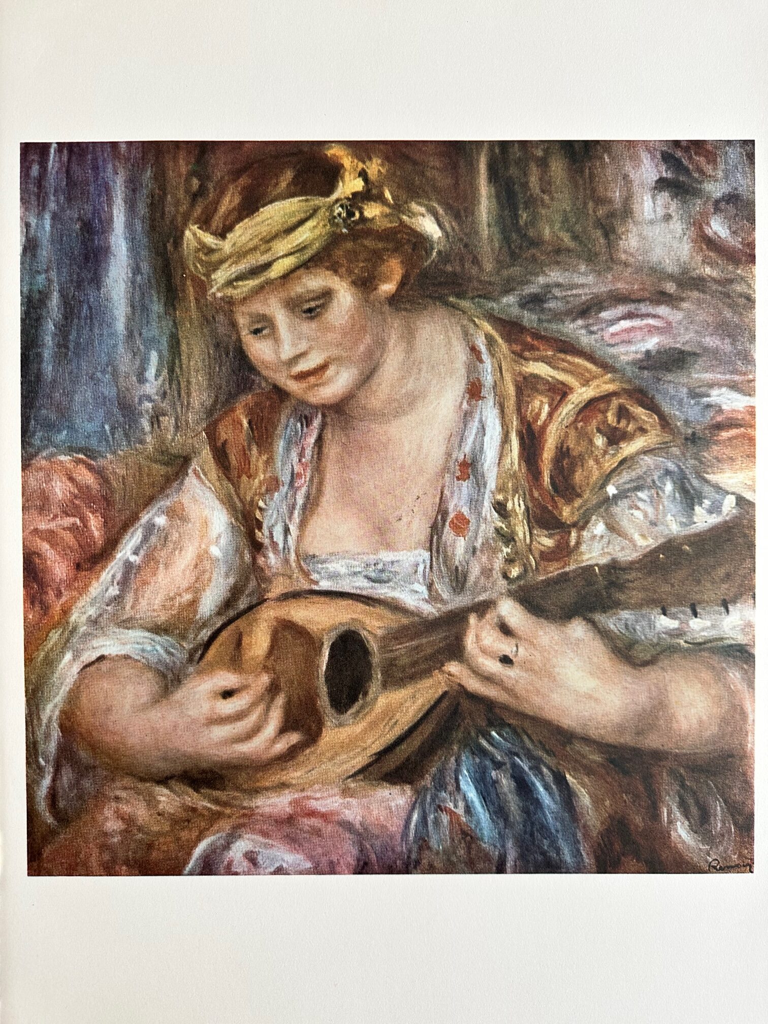 Fille A la Mandoline - Renoir Pierre-Auguste – Image 1