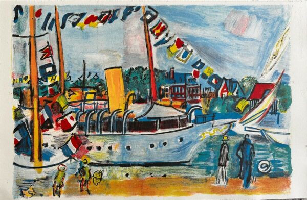 Honfleur le 14 Juillet - Raoul Dufy