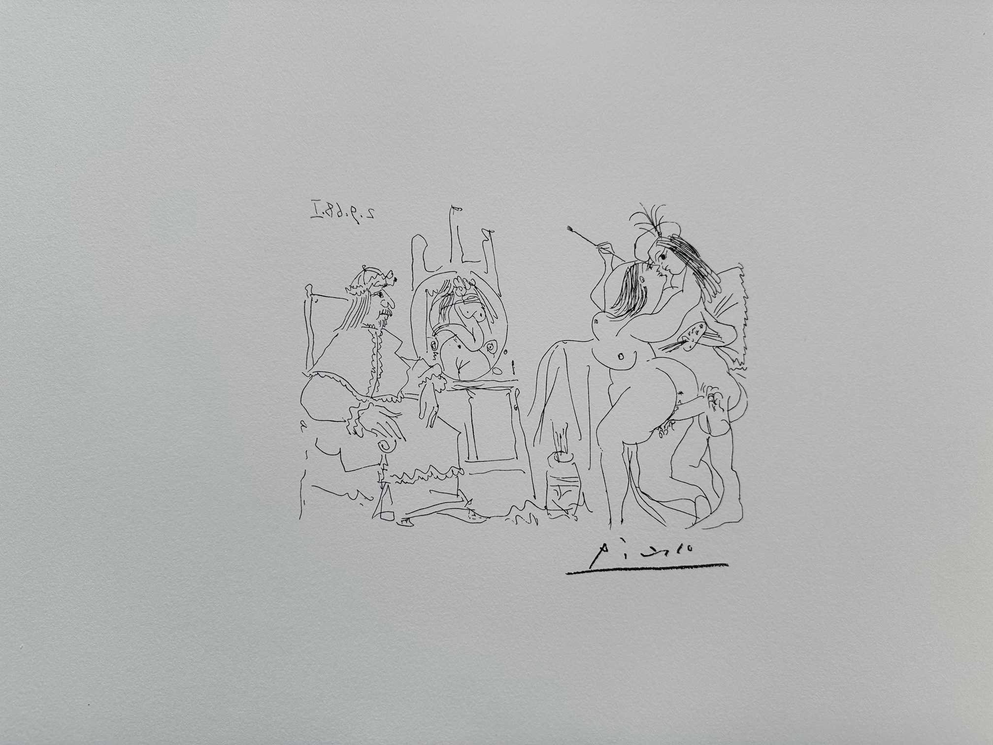 Le Pape A Fait Apporter Son Fauteuil - Pablo Picasso – Image 1