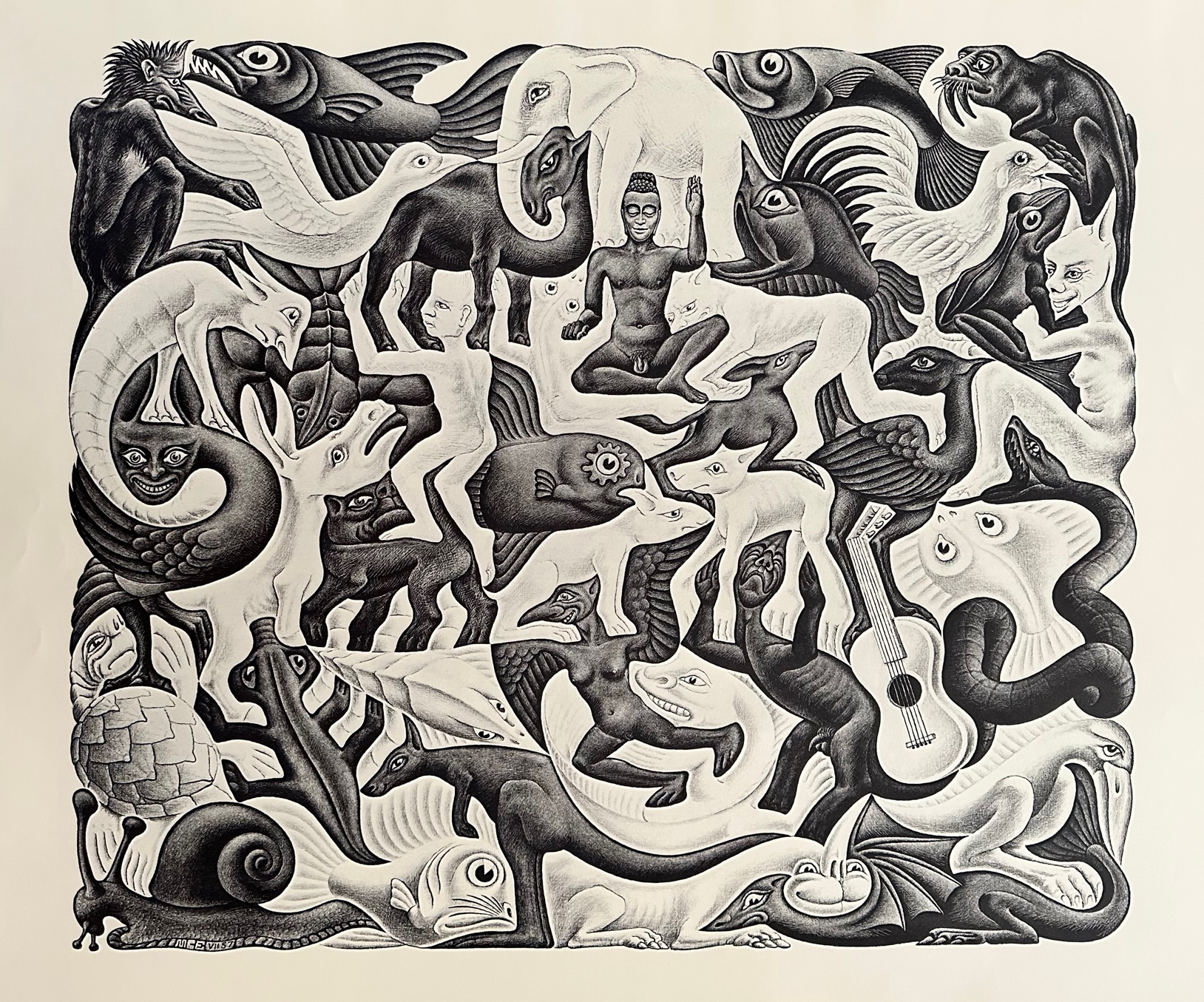 Remplissage de la Surface Ii - Maurits Cornelis Escher – Image 1
