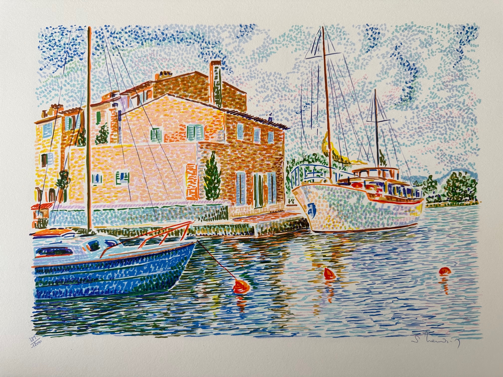 Le Port - Serge Mendjisky – Image 1