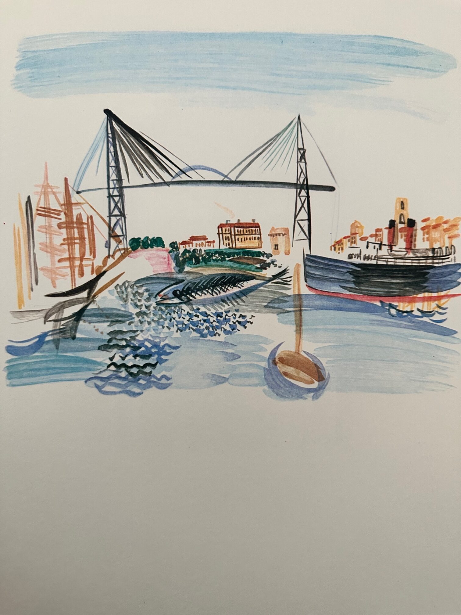 Le Vieux Port - Raoul Dufy – Image 1