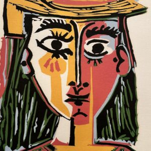 Buste de Femme au Chapeau - Picasso Pablo