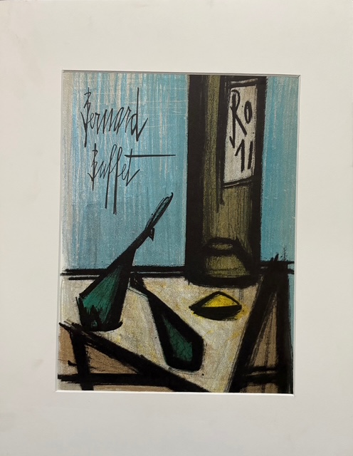 Nature Morte A la Bouteille - Bernard Buffet