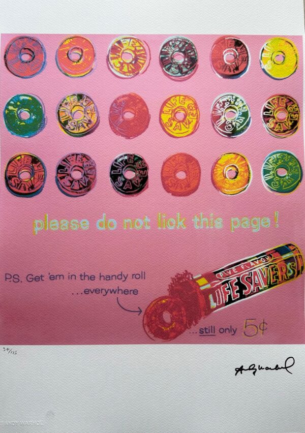 Please Do Not Liok Page ! - Andy Warhol