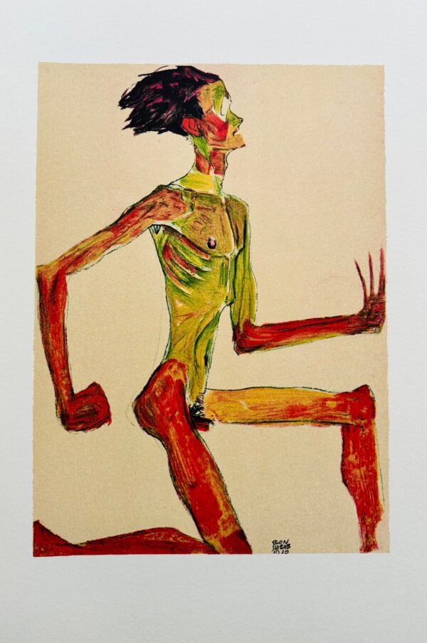 Le Coureur - Schiele Egon