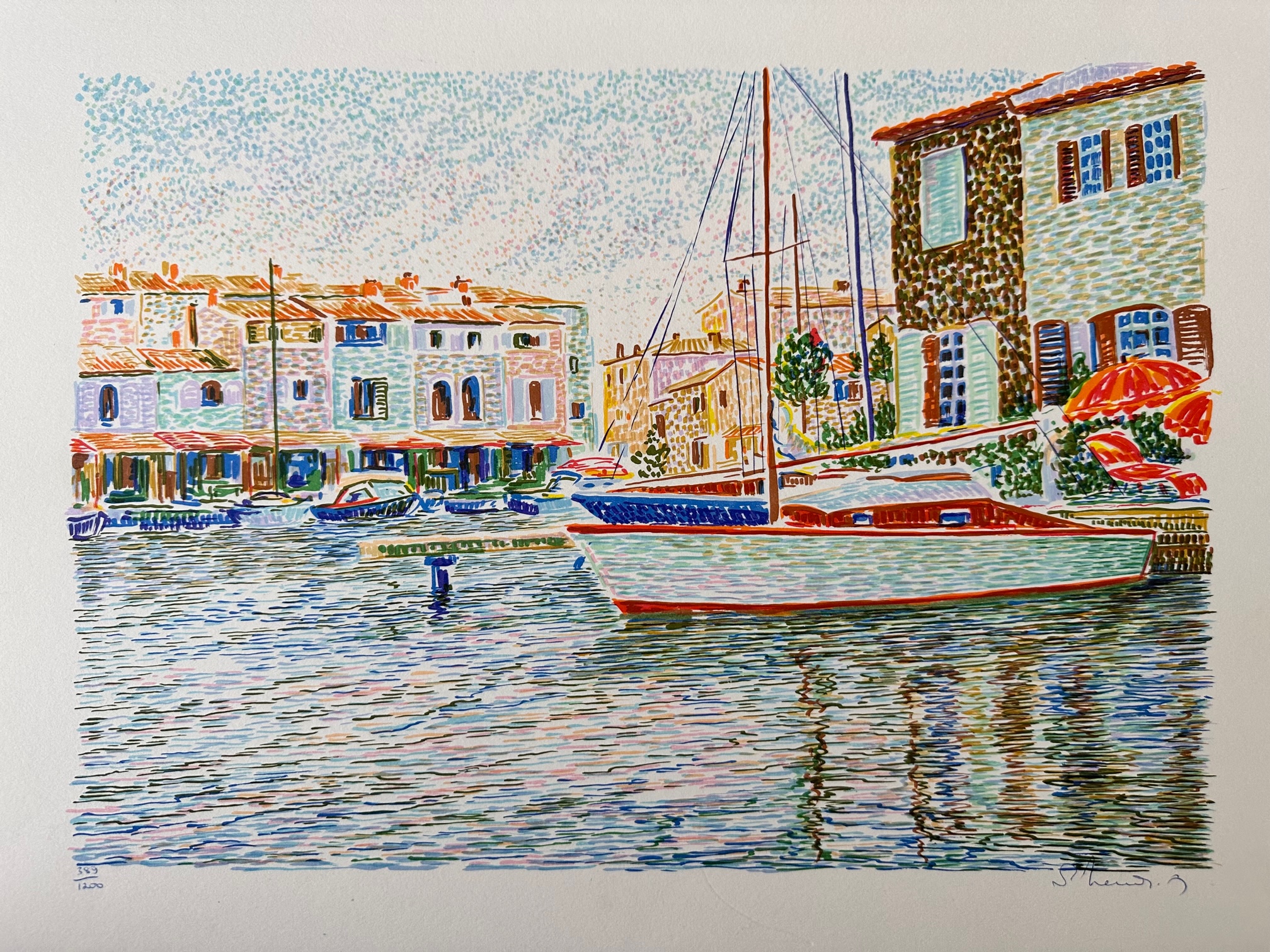 Le Port - Serge Mendjisky – Image 1
