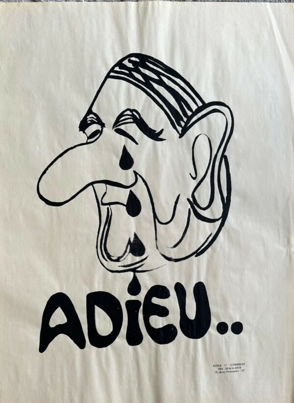 Le General de Gaulle Adieu... - Xxe Ecole Moderne