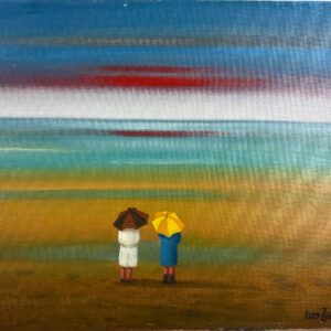 Deux Femmes Sous la Pluie - Fred Zeller