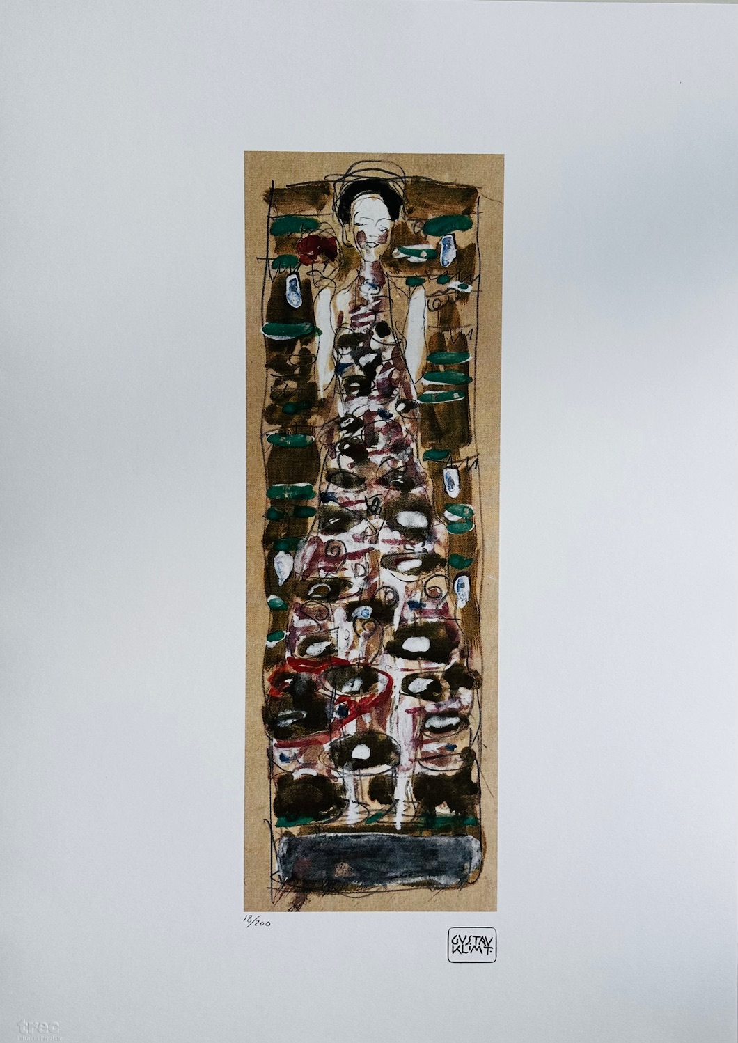 Femme en Robe - Klimt Gustav – Image 1