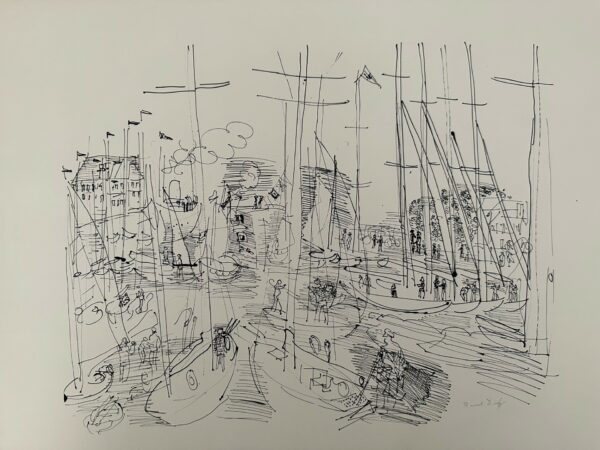 Regates A Deauville - Dufy Raoul