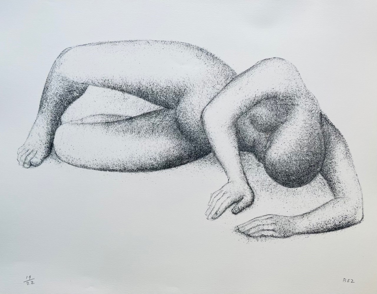 Jacqueline Bez - Lithographie – Image 1