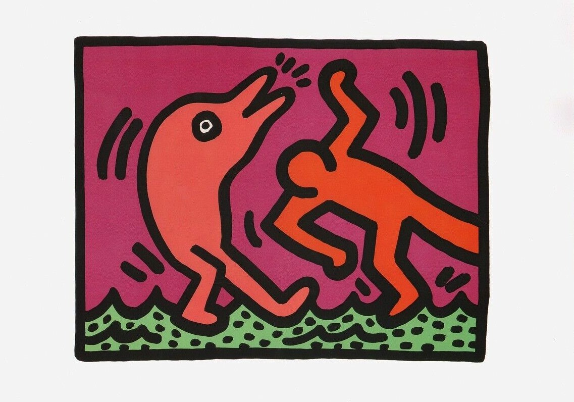 La Danse du Dauphin - Keith Haring – Image 1