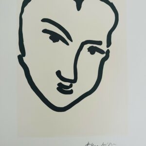 Nadia au Visage Penche 1948 - Matisse Henri