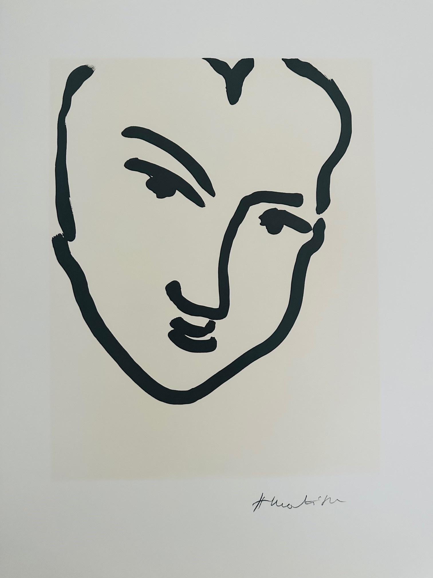 Nadia au Visage Penche 1948 - Matisse Henri – Image 1