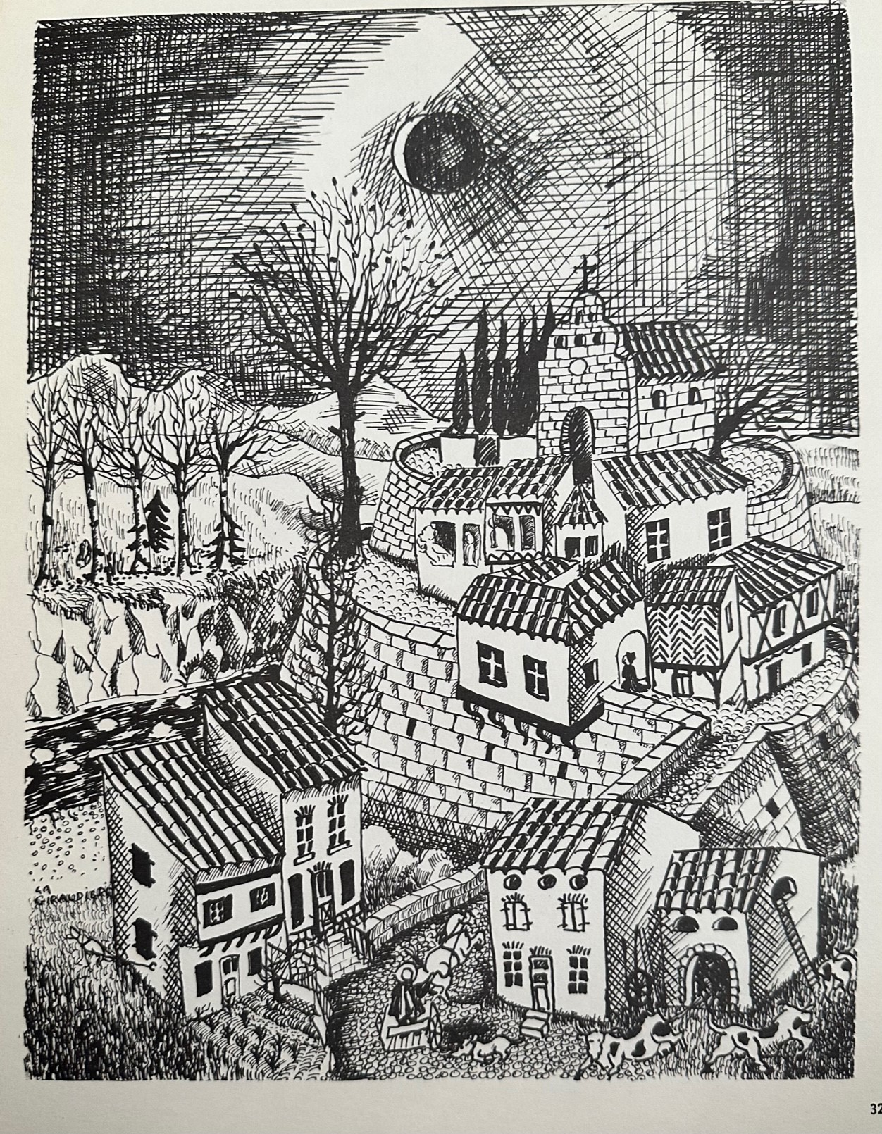 Le Village - Mady De La Giraudiere – Image 1