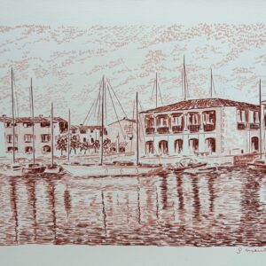Le Port - Serge Mendjisky