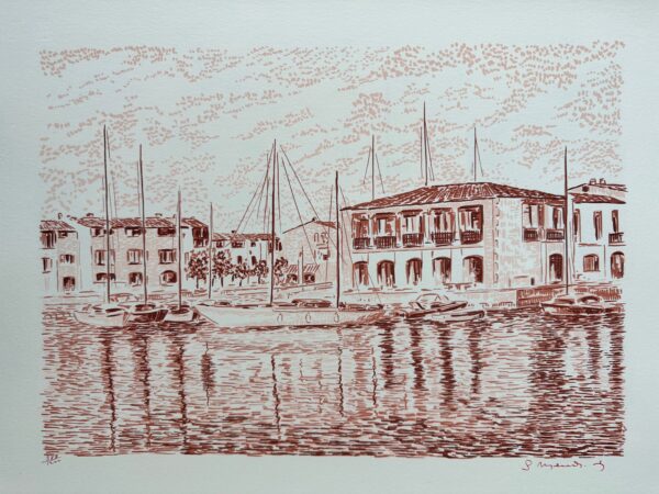 Le Port - Serge Mendjisky