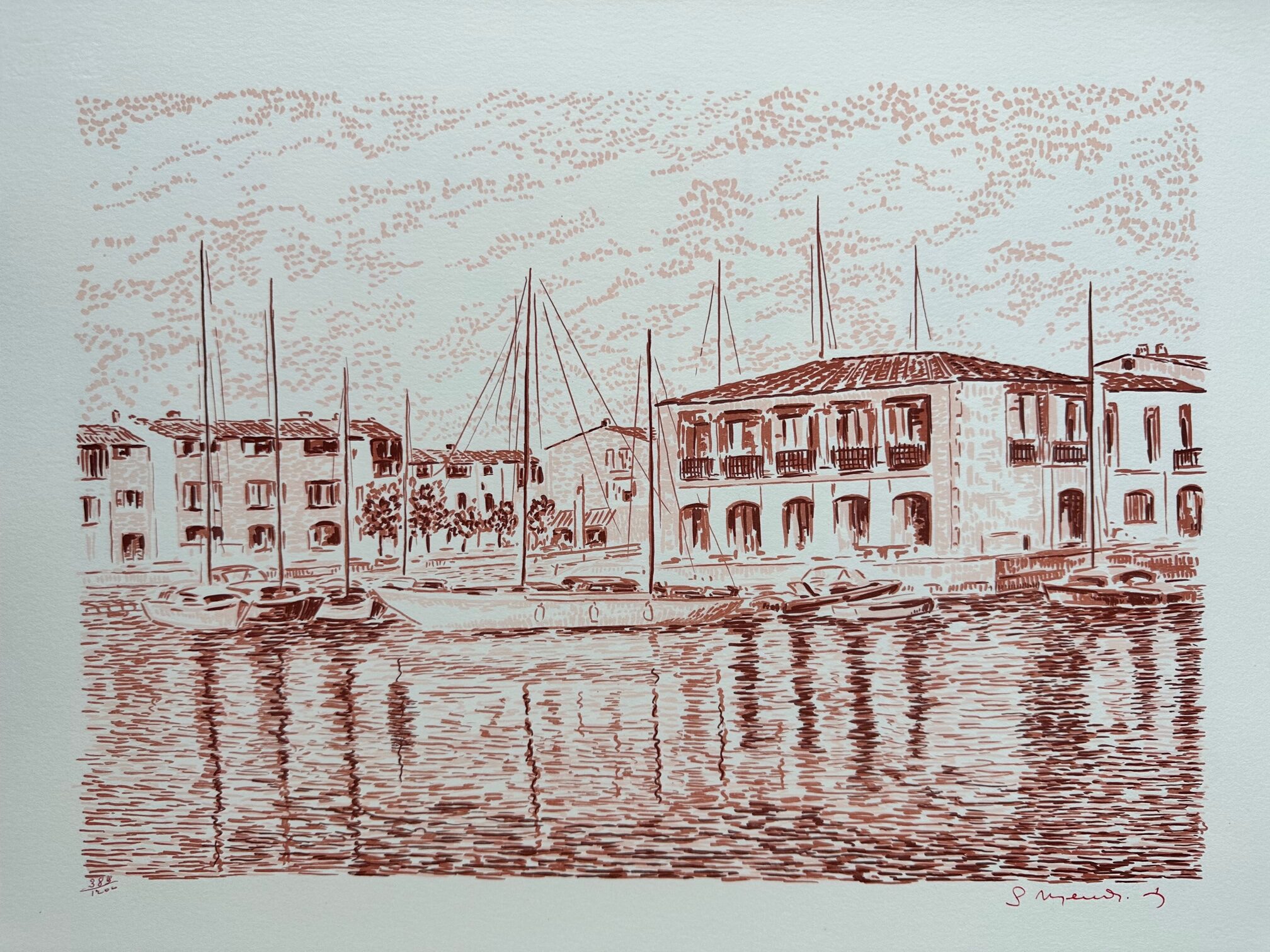 Le Port - Serge Mendjisky – Image 1