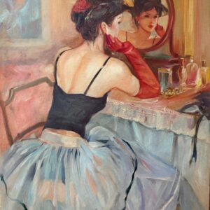 Jeune Fille A la Robe - Gérard Parker  Xx