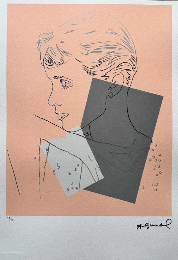 Femme de Profil - Warhol Andy