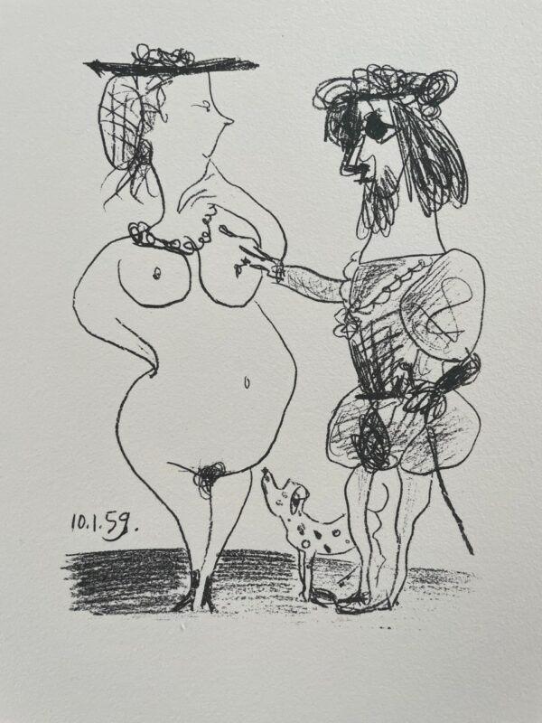 Le Seigneur et la Dame - Pablo Picasso