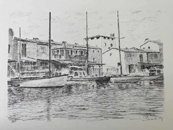 Le Port - Serge Mendjisky