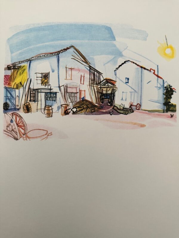 Le Charron de Montsaunes - Raoul Dufy