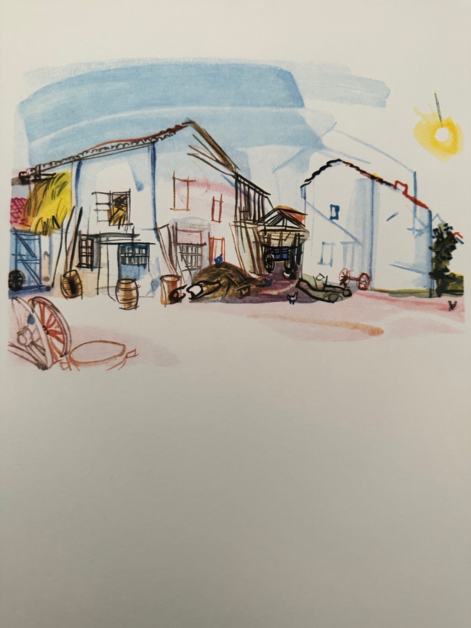 Le Charron de Montsaunes - Raoul Dufy – Image 1