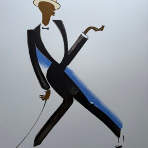 Danseur au Costume Noir - Paul Colin