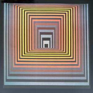 Vonal - Fegn - Vasarely Victor