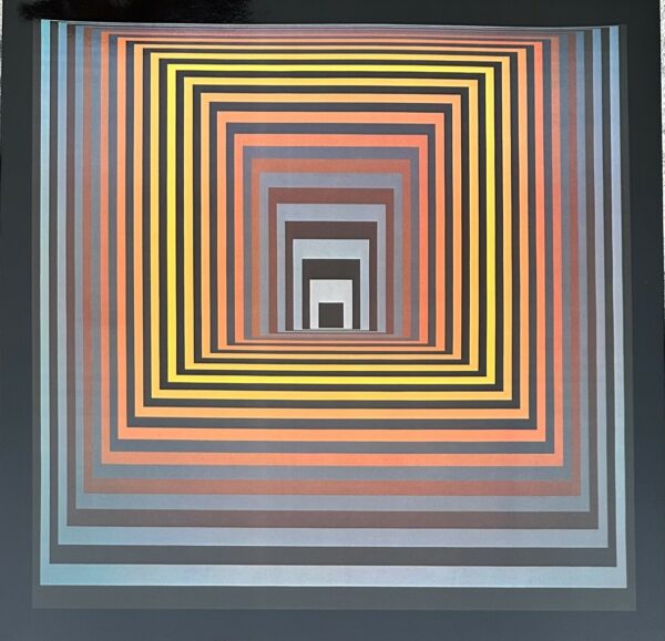 Vonal - Fegn - Vasarely Victor