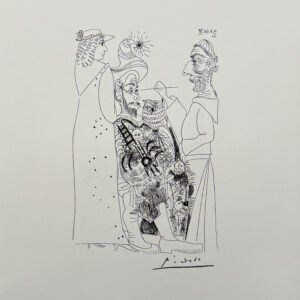 Peintre Devant Sa Toile - Picasso Pablo