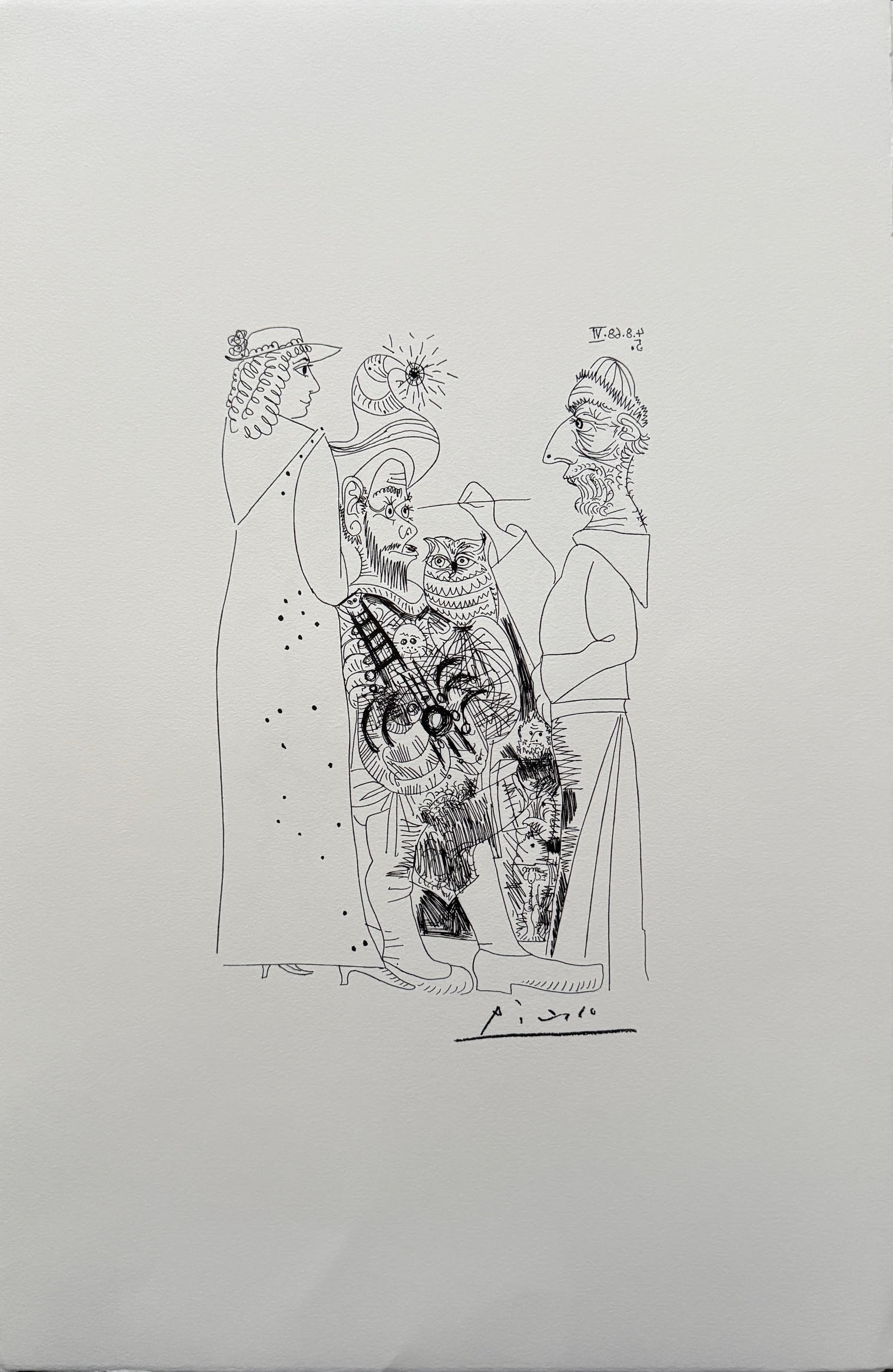 Peintre Devant Sa Toile - Picasso Pablo – Image 1