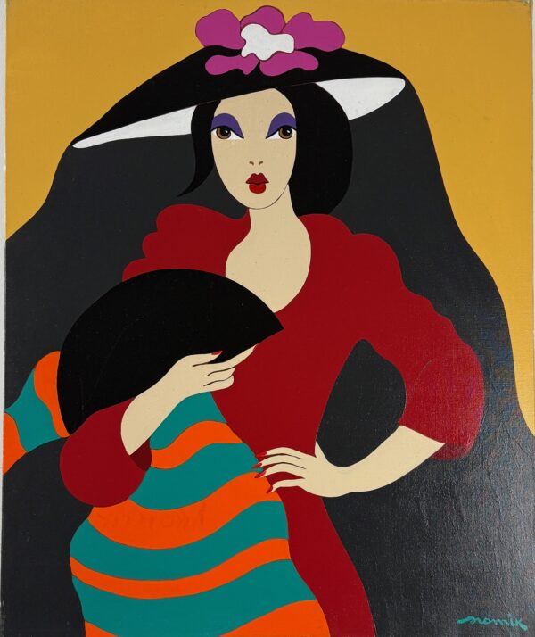 Femme au Chapeau - Dromik