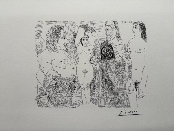 Client Bedonnant Chez la Celestine - Picasso Pablo