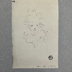 Madame Camille Femme D’aristide Bruant - Henri De Toulouse Lautrec