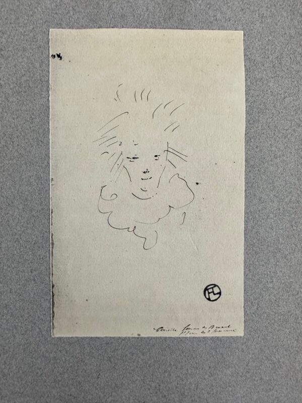 Madame Camille Femme D’aristide Bruant - Henri De Toulouse Lautrec