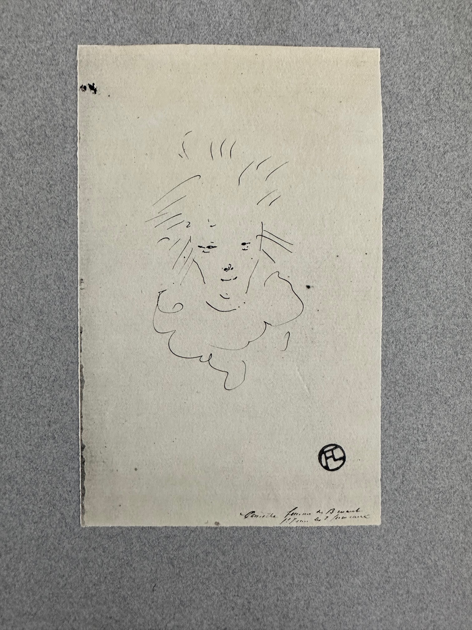 Madame Camille Femme D’aristide Bruant - Henri De Toulouse Lautrec – Image 1