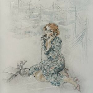 Au Telephone - Edouard Chimot