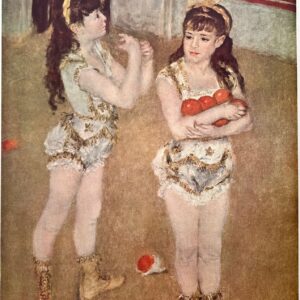Les Deux Petites Filles du Cirque - Pierre-Auguste Renoir