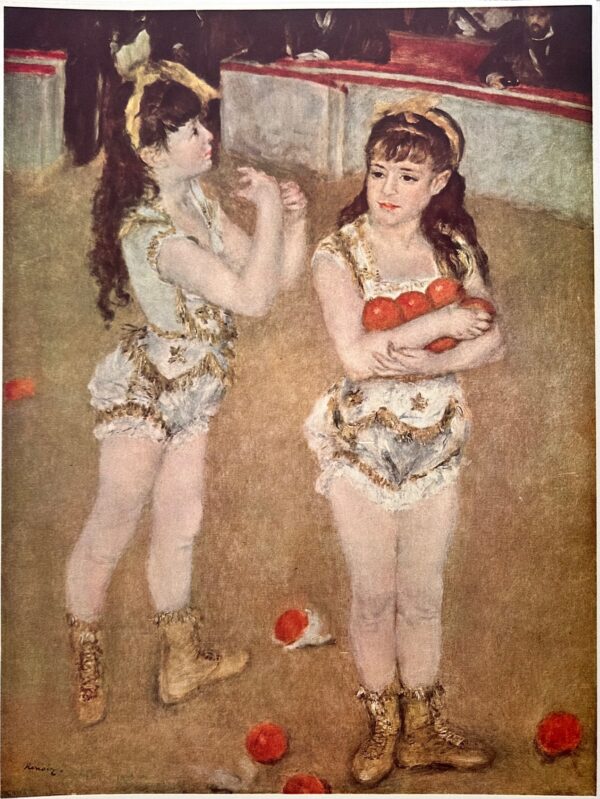 Les Deux Petites Filles du Cirque - Pierre-Auguste Renoir