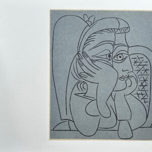 Femme Accoudée - Pablo Picasso